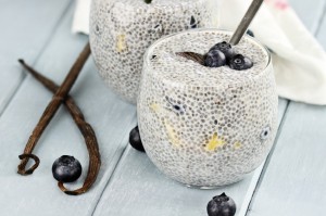 Chia Seed Pudding and Fruit